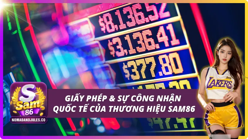 Giấy phép hoạt động hợp pháp và sự công nhận từ quốc tế